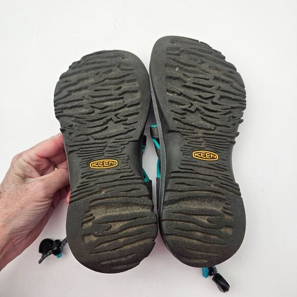 Keen Closed Toe Hiking Water Sport Sandals Gray Blue Womens 6 - Picture 8 of 8
